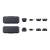 Hollyland LARK M2 Mini Combo - zestaw, bezprzewodowy system audio, 2x mikrofon (odbiorniki: USB-C i 3.5mm TRS, 24-bit, czarny)
